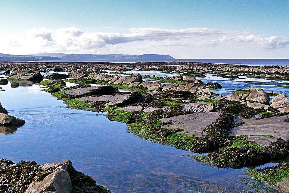 Kilve Beach in Somerset